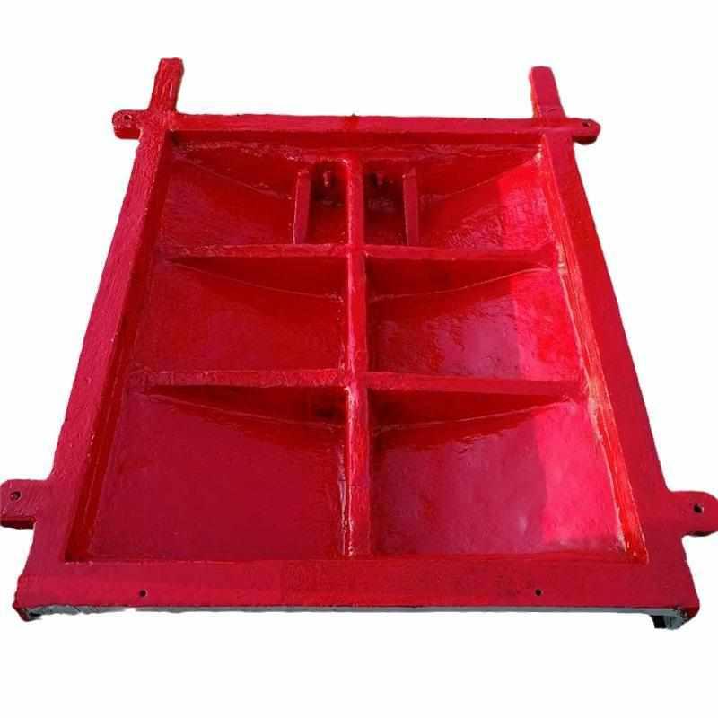 PGZ单向止水铸铁方闸门 机闸一体闸门 平板式铸铁闸门双向止水铸