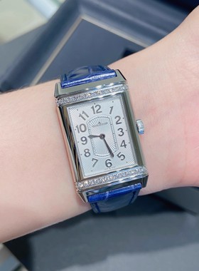 公价59000】98新24*40mm积家翻转Q3208423原钻手动机械女表正品