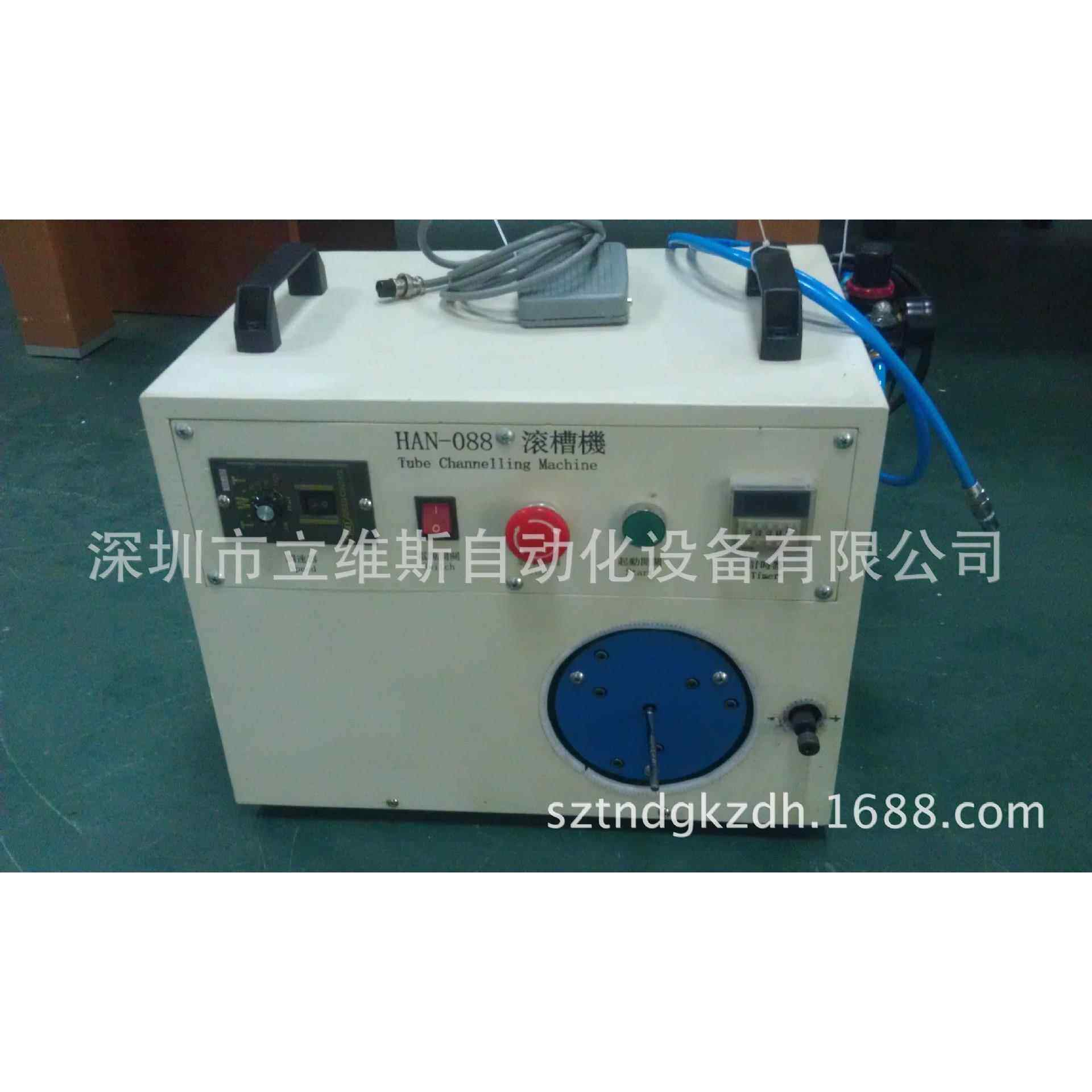 精密滚槽机，传感器滚圈机，热电偶压圈机，不锈钢管打圈机