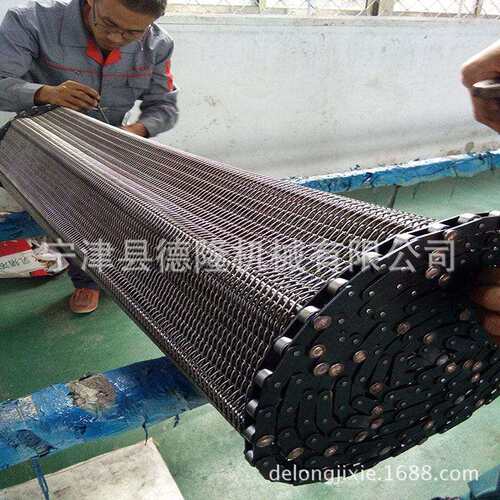 海参海产品输送不锈钢网带食品传动网加工烘干机传送304网带