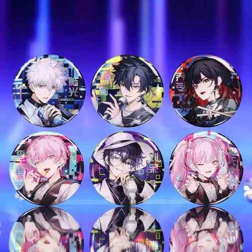 BEMOE正版时光人周边梦想未来MusicFes徽章镭射票谷子吧唧