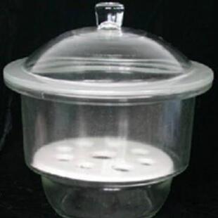 玻璃干燥器干燥塔物品除湿白色透明干燥器