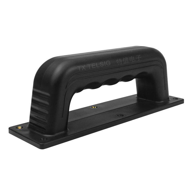 ABS长方形塑料握把配件黑色手柄