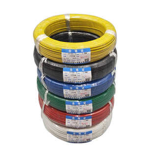 F46 1铁氟龙黄绿双色耐高温防水耐腐蚀高温线地线0.50.751.5平方