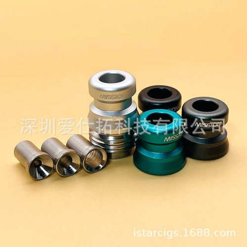 热销510滴嘴Mission MVX滴嘴带3进气孔套膜快拆滴嘴billet box