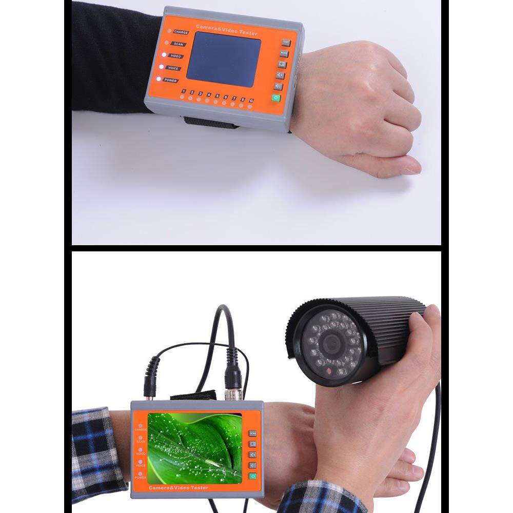 爱博翔工程宝Pk67A腕带模拟摄像机安装维修工具视频监控测试仪