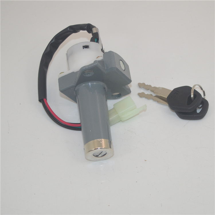 适用喜冠HJ125/150-2/2A/2C2D2EG机车套锁电门油箱盖锁钥匙配件