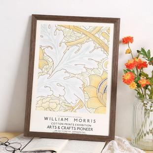 原木色相框挂墙实木画框装裱a3a4纸油画4k8k八开12寸16大木质框架