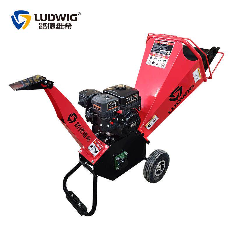 M650果园枝条碎木机秸秆草料粉碎机干湿两用 路德维希LD750汽油机