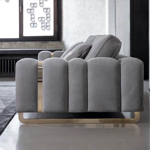 后现代风格高端轻奢风布艺沙发大户型客厅沙发组合Charisma sofa