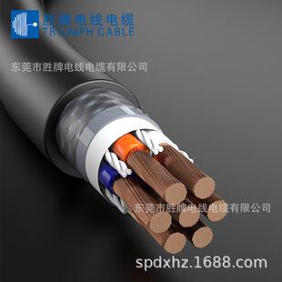 16A 耐弯曲高柔性屏蔽电缆用电缆 483 20549 高柔性机器人用线