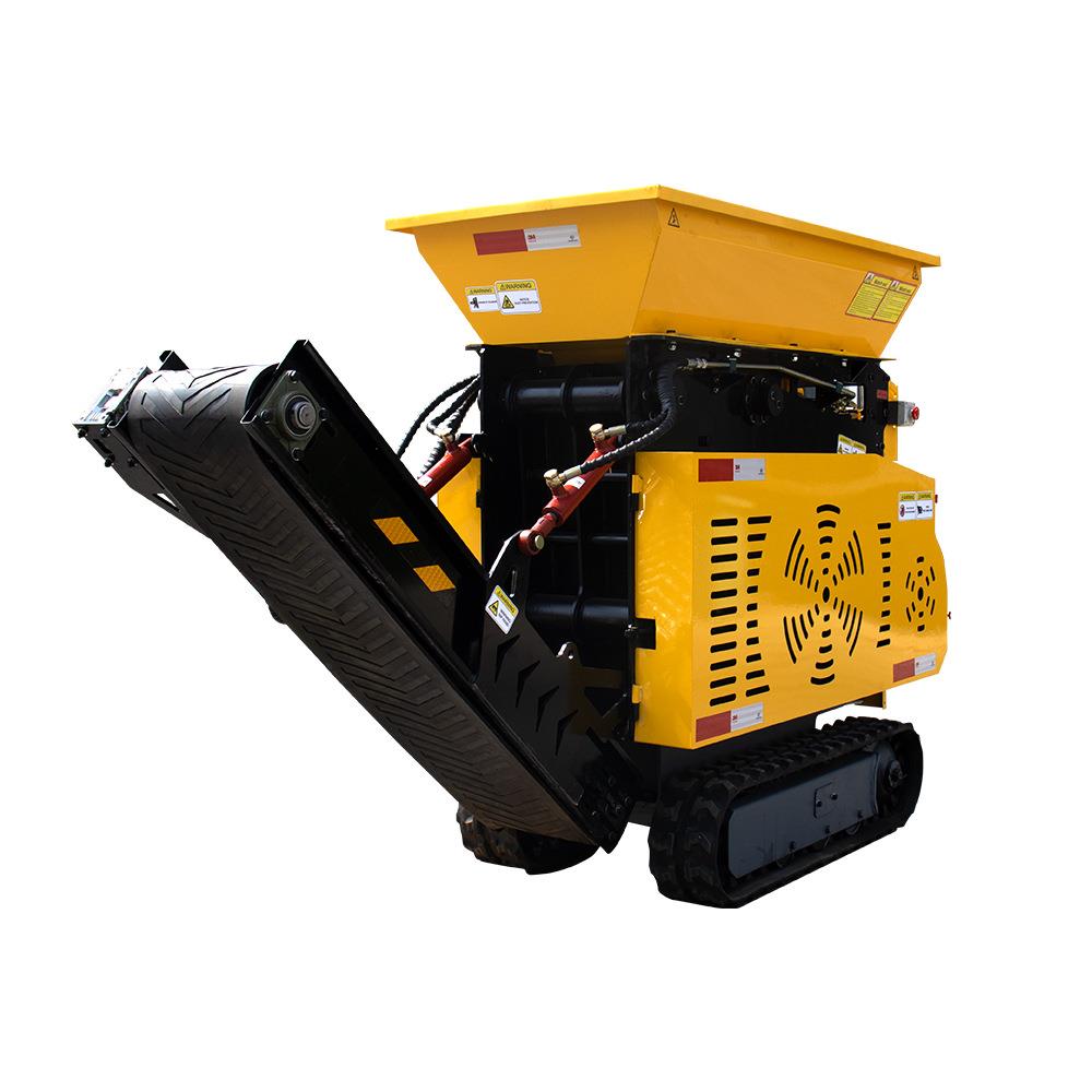 源头厂家石头石子移动粉碎机履带式移动鄂式破碎机小型碎石机