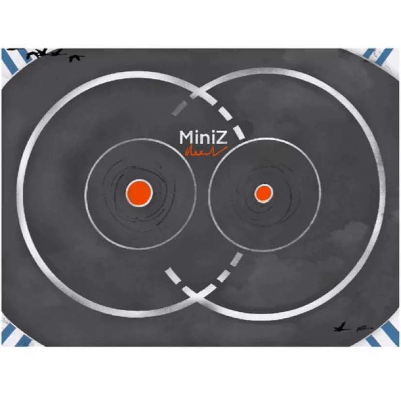 全新第二代升级 PVC蚊车漂移赛道新手绕八字练习赛道HGD1 mini z