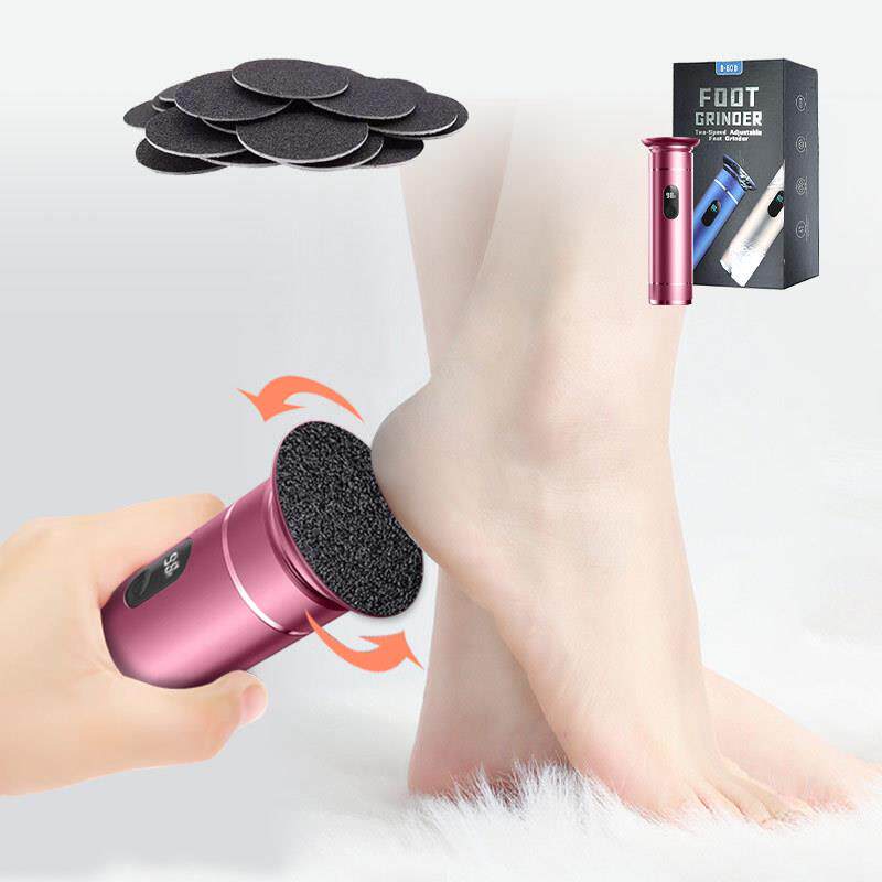 新款直销电动磨脚器磨皮去脚皮死皮修足机修脚器除老茧角质磨砂足