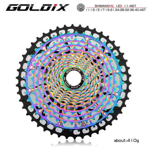 GOLDIX HG塔机 超轻炫彩CNC飞轮11S/12速 M4100 5100 6100