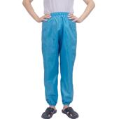 新款 男蓝白色分体防护服女工尘衣子厂车间电色无 防尘工作服静电裤