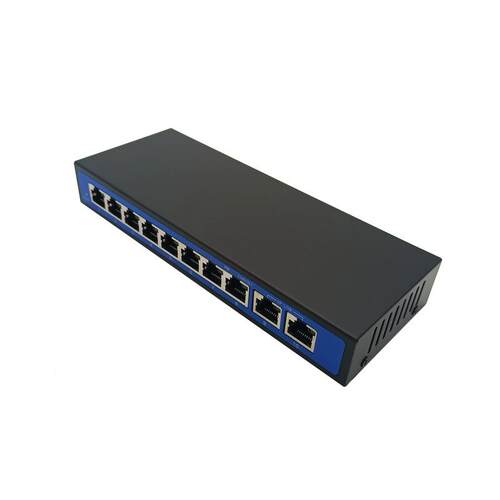 24V百兆8+2PO非标交换机8口POE供电可选12V/24V/36V/48V