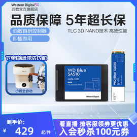 WD西数固态硬盘250g 500g 1t 2.5寸笔记本SSD 1tb台式电脑SA510