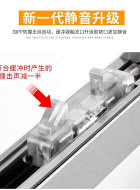推拉阻门尼缓冲滑轮实木门冲吊轮卫8轮单向生缓间吊拉门滑轨道吊