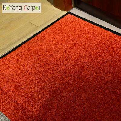 科洋地毯尼龙橡胶印花地毯酒店商场办公橡胶门垫广告Door mat