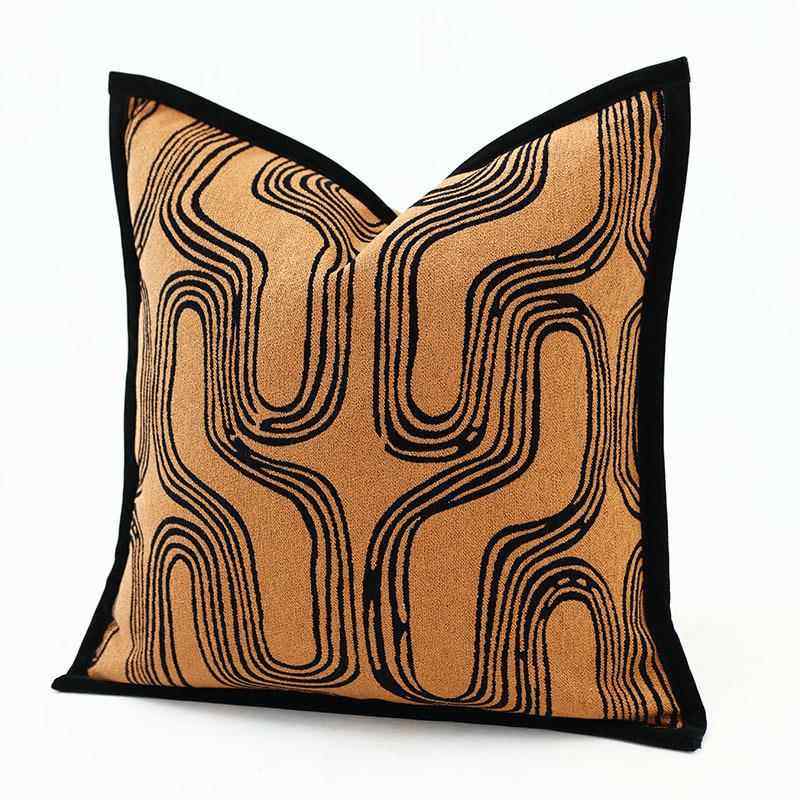 现代简约客厅沙发抱枕套轻奢风高级感靠垫套样板间软装靠枕靠背套