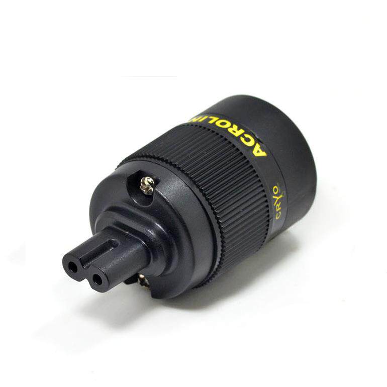 国标双孔品字型转八字电源插头音响电视打印机8字尾插PDU转接器