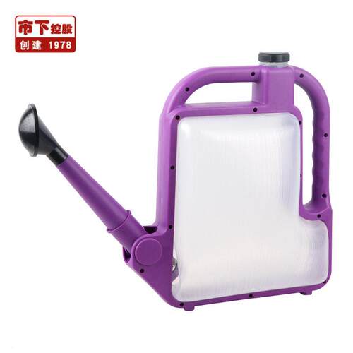 园艺工具PP塑料EVA透明浇水壶手持可折叠洒水壶SX-640