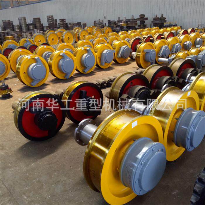 700*180轨道轮组单梁00行吊轮加工非标车轮片工程机械配件厂家
