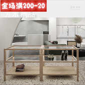 子陈列台 包包鞋 新中式 精品桌面展示架中岛货品架样板架置物架服装