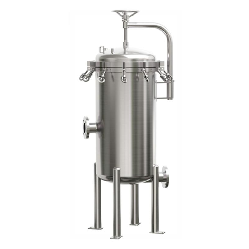 卫生级不锈钢多袋式过滤器 牛奶乳品厂过滤器 滤网过滤机