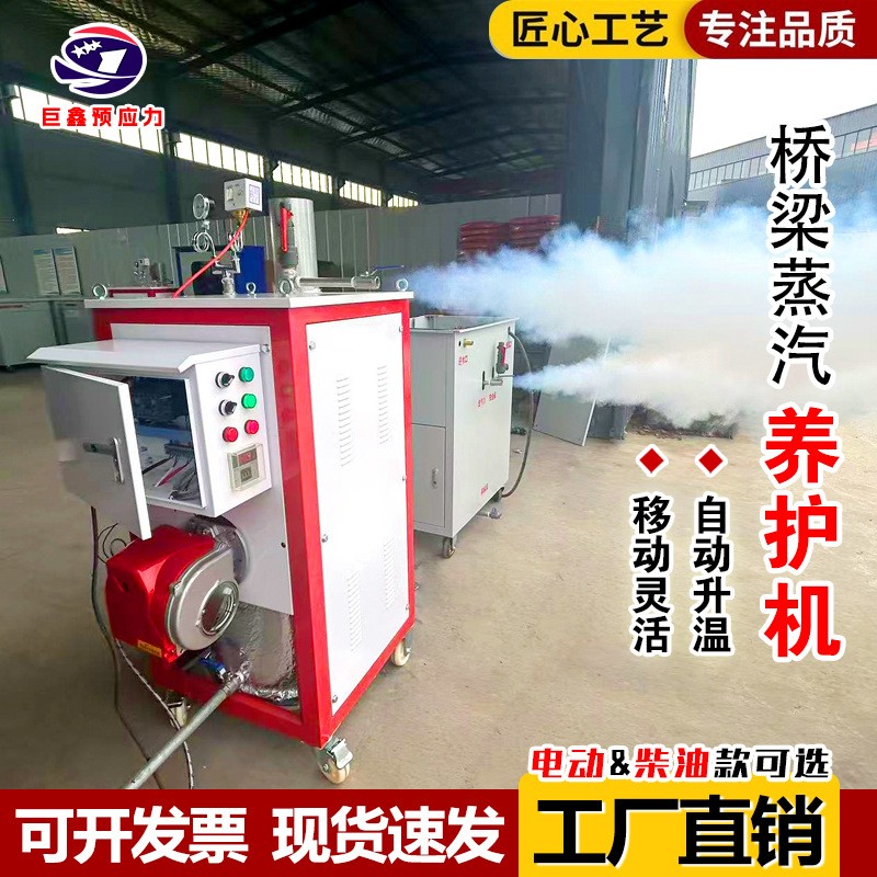 桥梁养护设备混凝土桥梁养护蒸养发生器燃油电动蒸汽锅炉蒸养设备