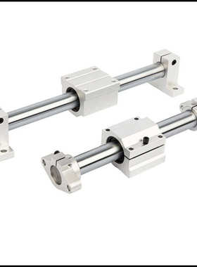 高频淬火镀铬硬光轴20直径配立式支撑座Sk20和滑块单元滑块SC20