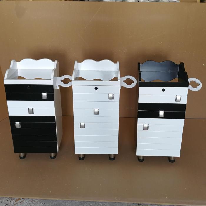 美容美发工具柜发廊推车理发店工具柜美发镜台边柜美发柜子工具柜