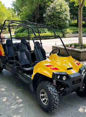 电动汽油UTV农夫车两座旅游观光车定制道路救援车ATV全地形越野车