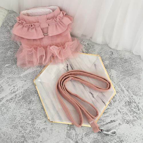 狗狗衣服夏季春夏装薄款背心裙子胸背带牵引绳宠物猫咪泰迪小型犬