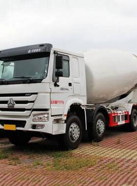 中国重汽HOWO10方混凝土搅拌车SINOTRUCK豪沃380HP搅拌车工厂出口