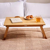 免安装 折叠床上桌实木电脑桌卧室家用学习桌笔记本飘窗床上小桌子