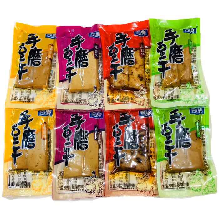 奇爽手磨豆干 干卤香麻辣山椒味休闲 豆制品独立小包装豆干 干休