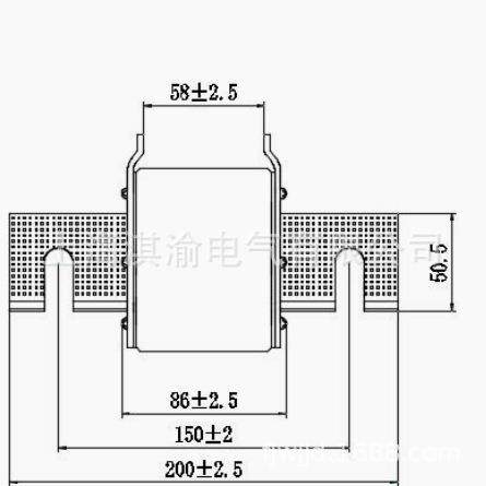 低压熔芯RT17-1250保险丝NT4熔断器元器件断体上海陶瓷电器/飞凰