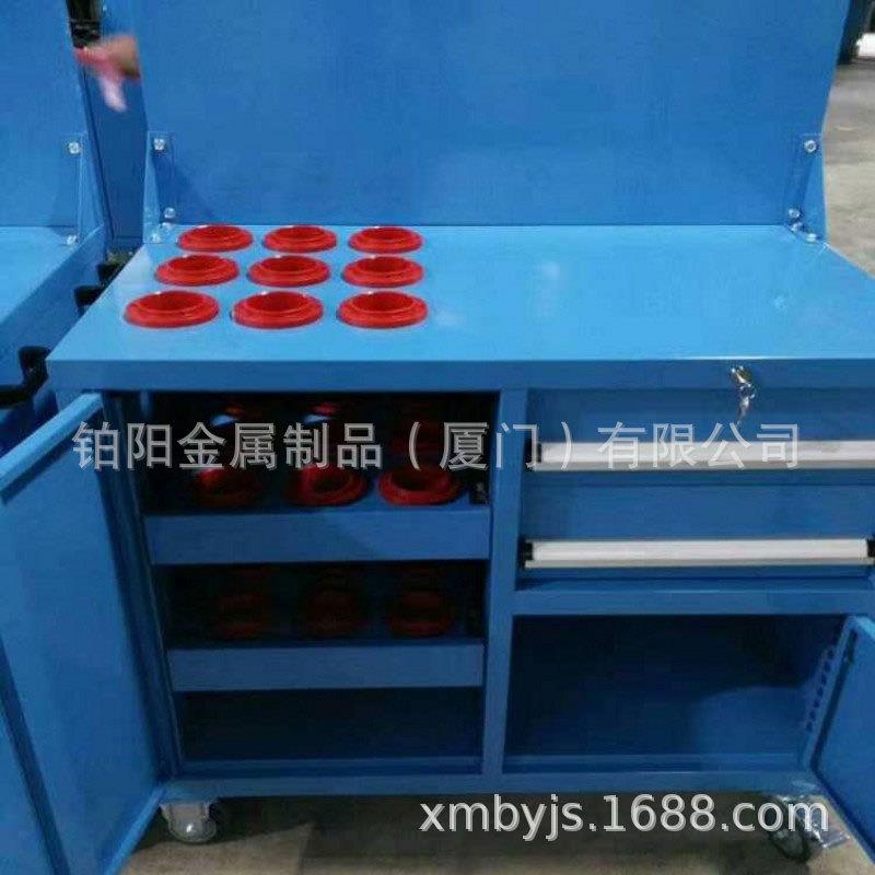 刀具架cnc数控加工中心工具柜bt40刀具柜bt30手推车刀柄架收纳台