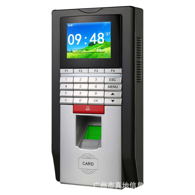 真地  指纹门禁机考勤一体机id卡密码指纹识别智能门禁系统 F20S