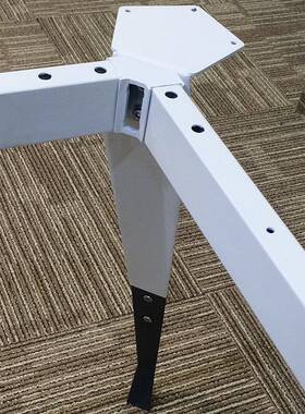 属桌脚不锈钢公HJJ桌腿金属金桌腿支架吧台桌架子办桌会议桌家用