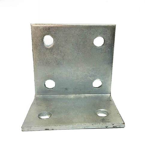 镀锌角码防腐木直角幕墙连接件L型角码90度铁角加厚钢结构80*110