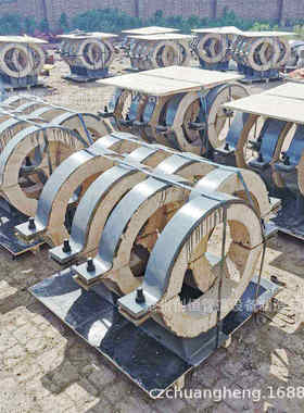 镀锌管夹管托 保冷保温管托 卡箍型导向管托 保冷管用J9