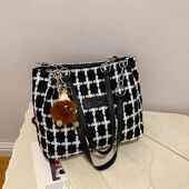 百搭ins单肩腋下包 通勤包包女托特包新款 补课大容量时尚 韩版