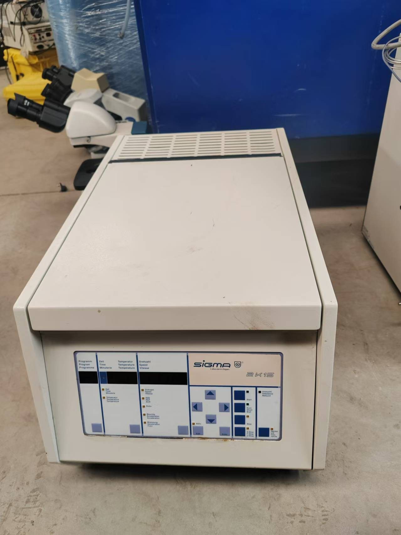 西格玛sigma高速冷冻离心机，2k15型，配合通电，通电开