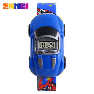 Cartoon Car Children Watch Toy for Boy BabyElectronic Watche
