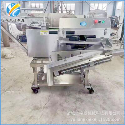 宇联电动多槽鸡蛋破壳机 预制菜蛋液分离器 咸鸭蛋蛋清蛋黄分离机