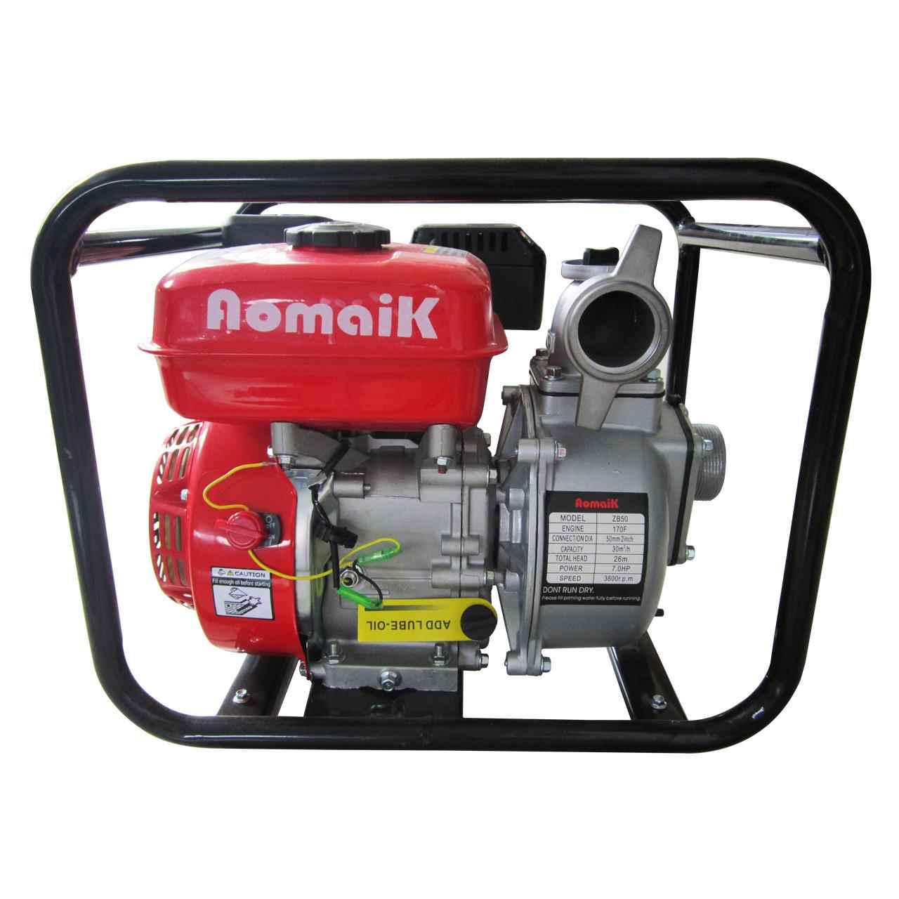 奥玛克ZB50水泵2寸汽油泵四冲程自吸泵抽水灌溉浇水