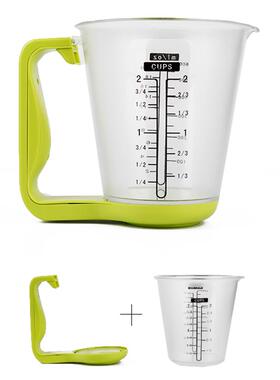 烘焙电子量杯秤1000g1g多功能厨房量杯秤电子台秤克秤CG1019